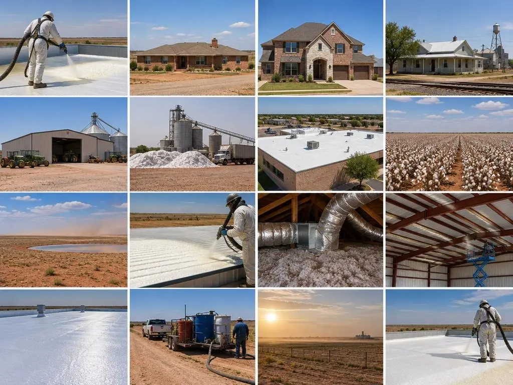 Spray Foam Roofing in Lubbock, TX